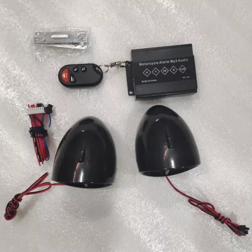Sonido Potente y Seguridad en Uno: Radio Alarma 432BT para Motos