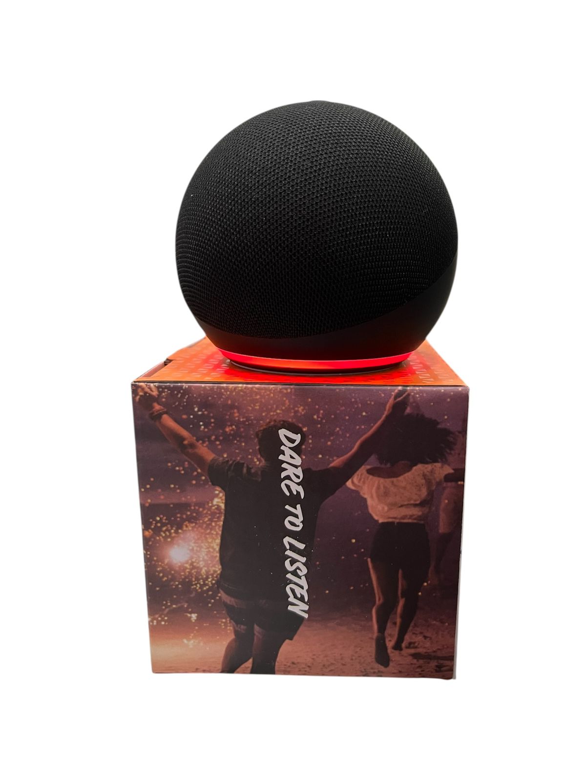 Parlante Portatil Alaxe Super Bass sonido 360° - Compacto, Bluetooth, FM, luces LED