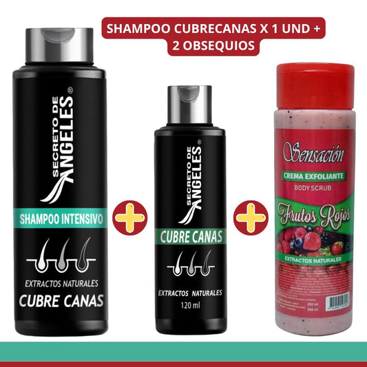 Champú Angeles + Bono de Colágeno y Exfoliante Gratis
