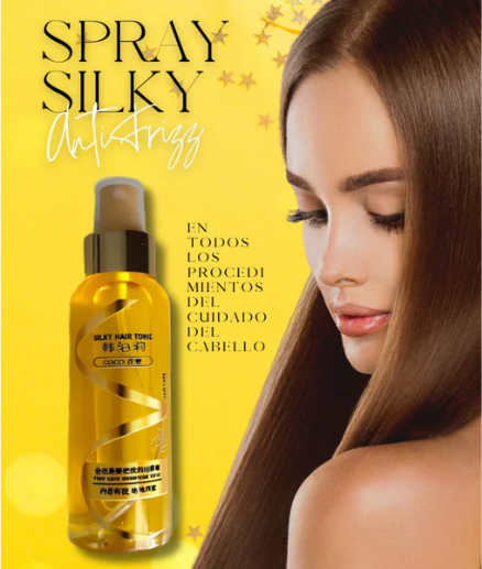 KIT SILKY +SERUM CAPILAR FEROMONAS - Para un cabello sin frizz, sedoso y lleno de atracción irresistible.